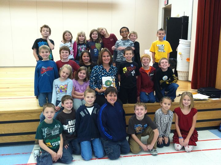 Author visit Lewistown Elementary SchoolDebbie Reece Books